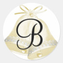 Search for bells wedding stickers White