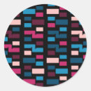 Search for cool patterns stickers Blue