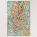 Search for new york city map puzzles Manhattan