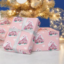 Search for pink gingerbread wrapping paper Baking