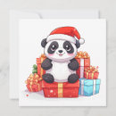 Search for panda christmas cards Festive