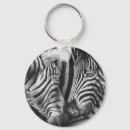 Search for zebra print key rings Illustration