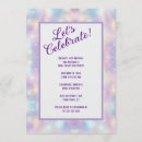 Search for eve birthday invitations Glitter