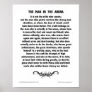 Search for the man in arena posters Quote