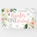 Search for winter onederland banners Glitter