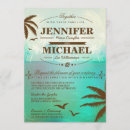 Search for scenic wedding invitations Tropical