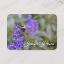 Search for bee image business cards Nature