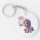 Search for magical unicorn key rings Adorable