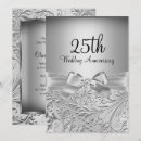 Search for silver anniversary invitations 25th
