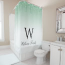 Search for sparkly shower curtains Green
