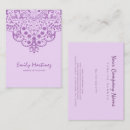 Search for lace business cards Floral