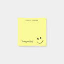 Search for happy faces post it notes Smile