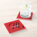 Search for red coasters Minimalist
