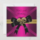 Search for rich birthday invitations Black