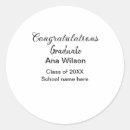 Search for name graduation stickers Congrats graduate