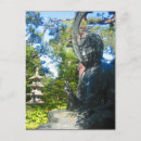 Search for garden statue postcards Buddhism