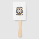 Search for funny saying hand fans Puppy