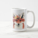 Search for fox in the woods mugs Woodland