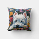 Search for westie cushions West highland terrier