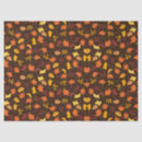 Search for autumn leaves tissue paper Orange