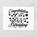 Search for wedding congratulation postcards Thank