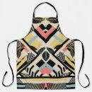 Search for geometric design aprons Flower