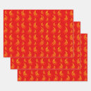 Search for flames gift wrap Abstract