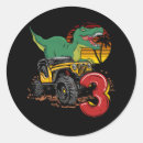 Search for boys 3rd birthday stickers Dinosaur