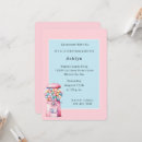 Search for bubble gum invitations Pink