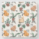 Search for flower drawing coasters Floral pattern