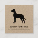 Search for great dane dog business cards Pet sitter