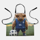 Search for funny football aprons Soccer