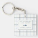 Search for family tartan key rings Blue