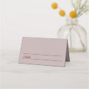 Search for dusty rose place cards Minimalistic
