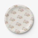 Search for floral baby shower plates Gender neutral