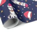 Search for husky christmas wrapping paper Snow