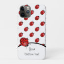 Search for ladybug polka dots iphone cases Red