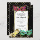 Search for masquerade ball sweet 16 invitations Elegant