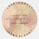 Search for glass wedding stickers Pink