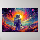 Search for fantasy space posters Astronaut