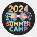 Search for summer camp stickers Retro