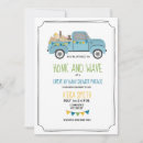 Search for vintage truck invitations Baby