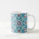 Search for green and white patterns mugs Vintage