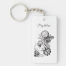 Search for floral graphic key rings Geometric