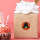 Search for pilgrim hat stickers Thanksgiving