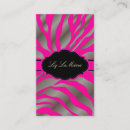 Search for sassy business cards Pink