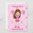 Search for cheerleader thank you cards Pom poms