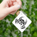 Search for spooky square key rings Skull