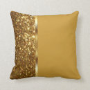Search for glitzy cushions Gold
