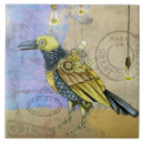 Search for bird drawing tiles Antique